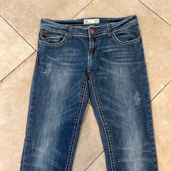 COTTON ON Medium Wash Straight Leg Jeans Size 10 - Picture 2 of 9